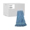 Boardwalk 1 in Looped-End Wet Mop, Blue, Cotton/Synthetic, PK12, BWK502BLNBCT BWK502BLNBCT - alternate 2